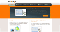 Desktop Screenshot of aldape.pt